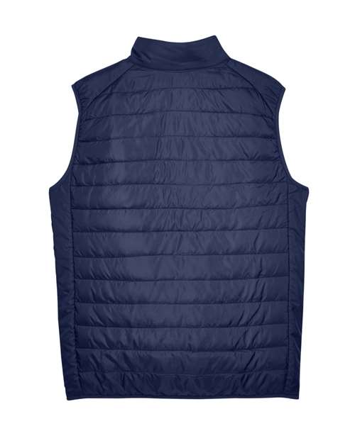 CORE365 CE702, Men's Prevail Packable Puffer Vest, Classic Navy