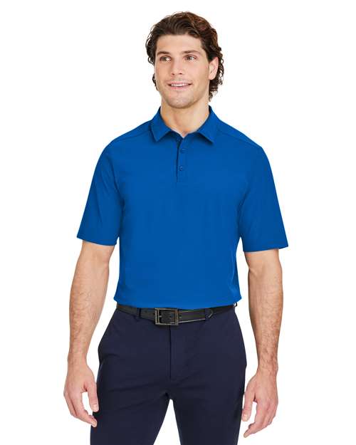 Men's CrownLux Performance® Windsor Welded Polo - - 13360 French Blue 5-5.9 oz 622B2 AB Exclusive Brands Antimicrobial CA New ab Devon & Jones DG110 Mens & Unisex Moisture-Management New AB Nylon Performance Polos Polos & Knits S&S Exclusive Brands Short Sleeves Spandex Sport Shirts Tops