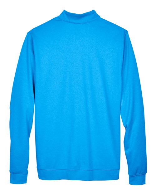 Devon & Jones DG479, Men's Drytec20 Performance Quarter-zip Pullover, Ocean Blue/ Navy/ Ocean Blue