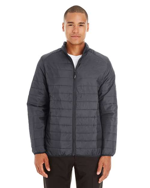 Men's Prevail Packable Puffer Jacket - - 13372 Carbon 294A7 AB Exclusive Brands CA New ab CE700 CORE365 Explore Resort & Gift Explore Resort & Gift Staff Uniforms Explore Resort & Gifting Activities & Service Full-Zips Jackets Long Sleeves Mens & Unisex New AB Outerwear Packables Performance Pockets Polyester - 100% Puffers S&S Exclusive Brands UG Playbook Uniforming & Gifting Playbook - Corporate Gifting Uniforming & Gifting Playbook Corporate Water Resistant Zips