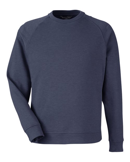 Devon & Jones DG482, Men's New Classics Charleston Pullover, Navy Melange