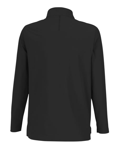 Devon & Jones DG410W, Women's Crownlux Performance Windsor Welded Quarter-zip Pullover, Black
