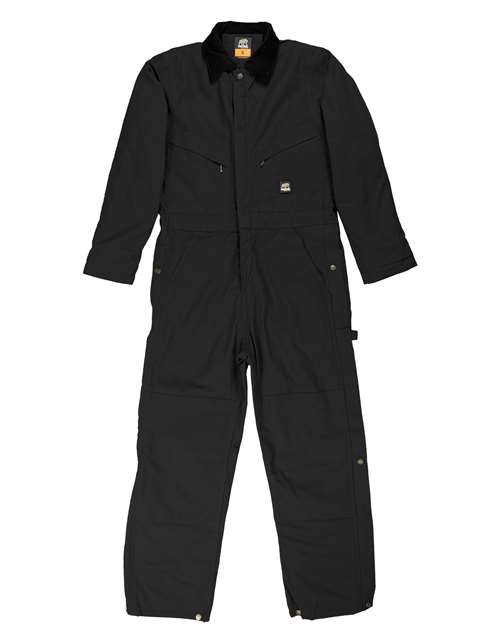 Berne Apparel I417, Men's Heritage Duck Insulated Coverall, Black