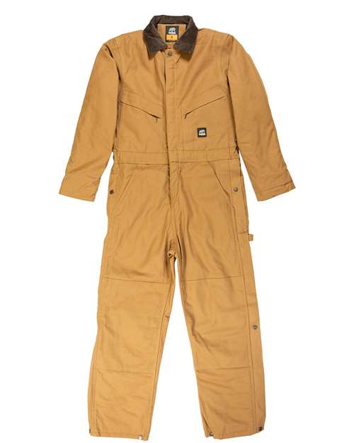 Berne Apparel I417, Men's Heritage Duck Insulated Coverall, Brown