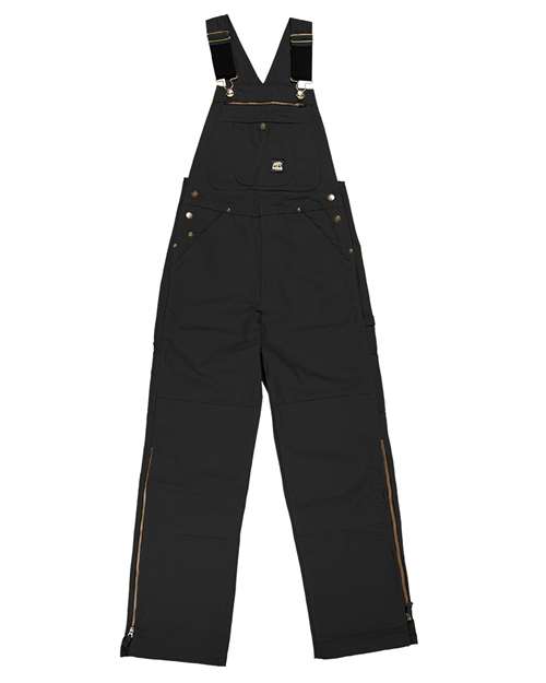 Berne Apparel B1067, Men's Slab Unlined Duck Bib Overall, Black_34