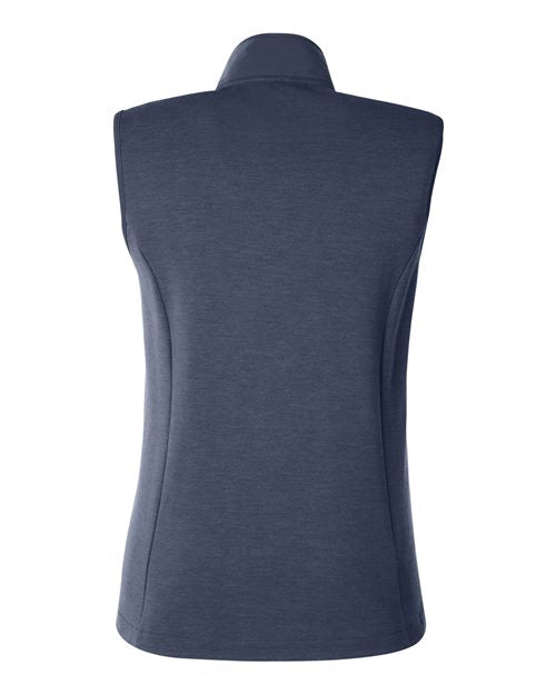 Devon & Jones DG706W, Women's New Classics Charleston Hybrid Vest, Navy Melange/ Navy