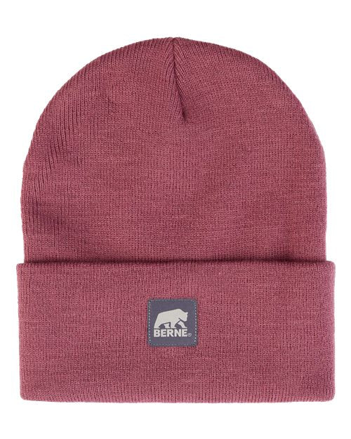 Berne Apparel H150, Heritage Knit Cuff Beanie, Mauve