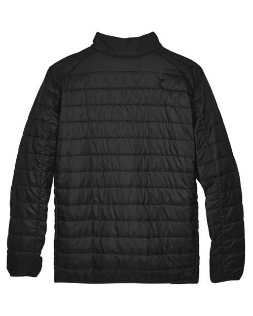 CORE365 CE700T, Men's Tall Prevail Packable Puffer, Black