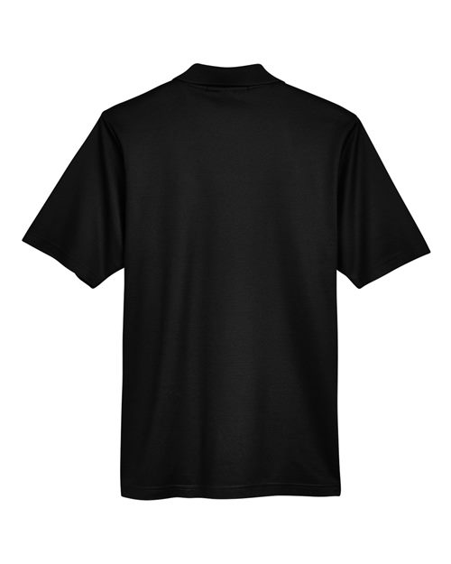 Devon & Jones DG20T, Men's Tall Crownlux Performance Plaited Polo, Black