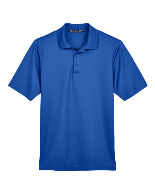 Devon & Jones DG20T, Men's Tall Crownlux Performance Plaited Polo, True Royal