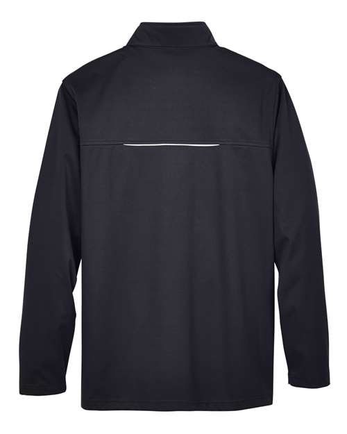 CORE365 CE708T, Men's Tall Techno Lite Three-layer Knit Tech-shell, Black