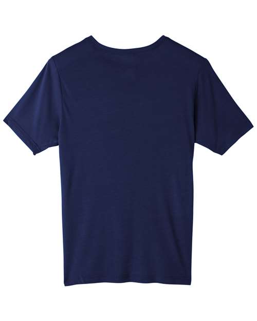 CORE365 CE111T, Unisex Tall Fusion Chromasoft Performance T-shirt, Classic Navy