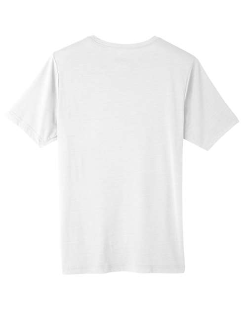 CORE365 CE111T, Unisex Tall Fusion Chromasoft Performance T-shirt, White