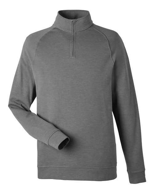 Devon & Jones DG481, Men's New Classics Charleston Quarter-zip Pullover, Graphite Melange