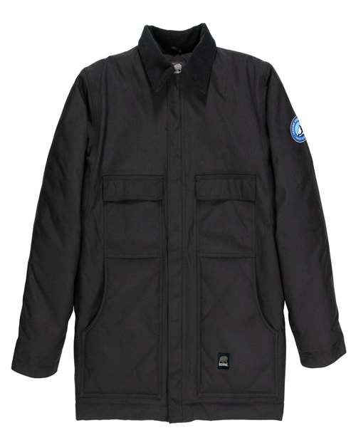 Berne Apparel NCH377, Men's Icecap Insulated Chore Coat, Black