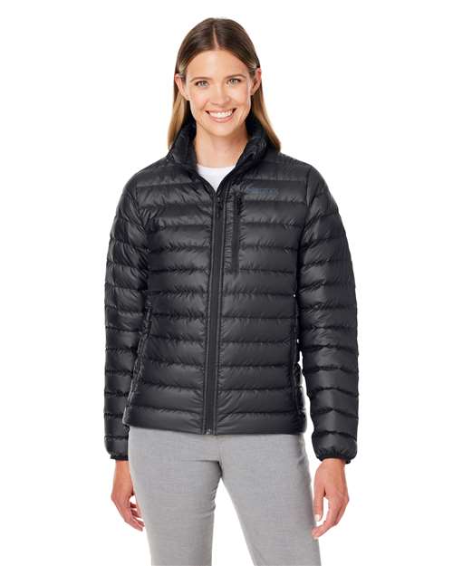 Women's Highlander Down Jacket - - 13728 Black XS 682D1 CA New ab Full-Zips Jackets M13180 Marmot New AB Outerwear Recycled Womens Zips