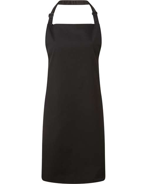 Artisan Collection by Reprime RP150, Recycled Bib Apron, Black
