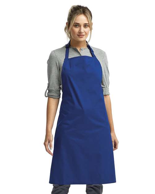Artisan Collection by Reprime RP150, Recycled Bib Apron, Royal