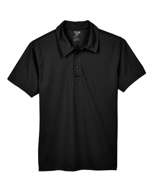 Team 365 TT21, Men's Command Snag Protection Polo, Black