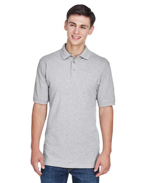 Men's Easy Blend™ Polo - - 13836 Grey Heather 2025 Polo Guide 2025 Polo Guide Uniforms 2025 Polo Guide Uniforms - Workwear & Industrial 203B9 AB Exclusive Brands Back to School 2025 CA CA New ab Cotton Harriton M265 Mens & Unisex New AB Pique Playbook - Retail & Lifestyle Playbook - Retail & Lifestyle Summer Travel Playbook Summer to School Polos Polos & Knits Polyester S&S Deep Deals S&S Exclusive Brands Short Sleeves Side Seams Sport Shirts Tops