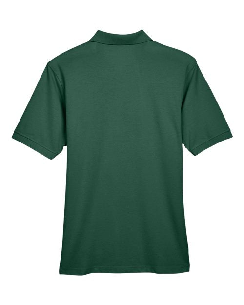 Harriton M265, Men's Easy Blend Polo, Hunter