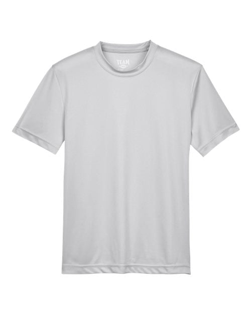 Team 365 TT11Y, Youth Zone Performance T-shirt, Sport Silver