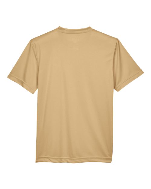 Team 365 TT11Y, Youth Zone Performance T-shirt, Sport Vegas Gold