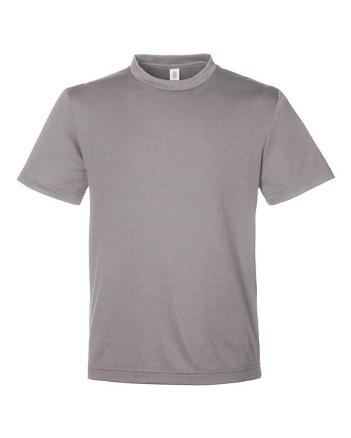 Team 365 TT15Y, Youth Zone Performance Mesh T-shirt, Sport Graphite