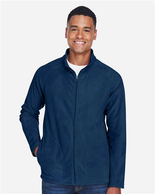 Team 365 TT90, Men's Campus Microfleece Jacket, Sport Dark Navy