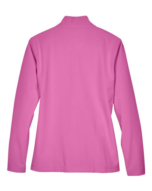 Team 365 TT80W, Women's Leader Soft Shell Jacket, Sport Charity Pink
