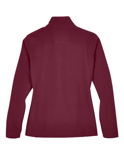 Team 365 TT80W, Women's Leader Soft Shell Jacket, Sport Maroon