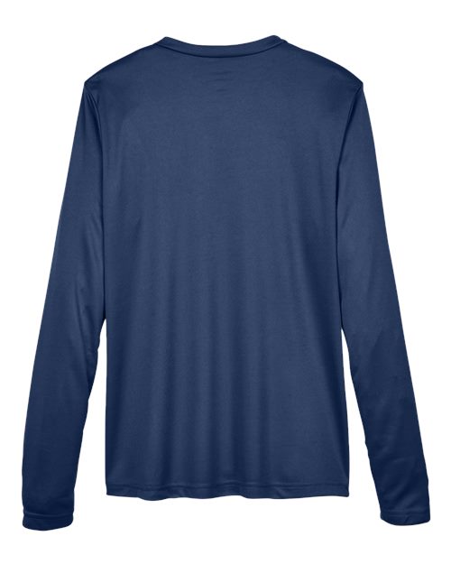Team 365 TT11WL, Women's Zone Performance Long Sleeve T-shirt, Sport Dark Navy