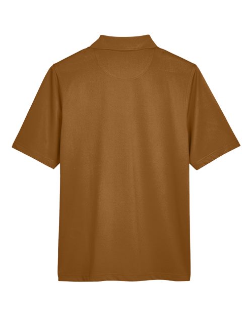 Harriton M348, Men's Advantage Snag Protection Plus Polo, Duck Brown