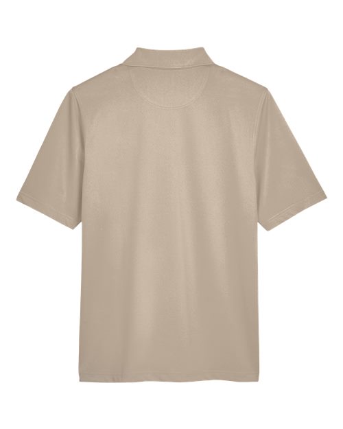 Harriton M348, Men's Advantage Snag Protection Plus Polo, Khaki