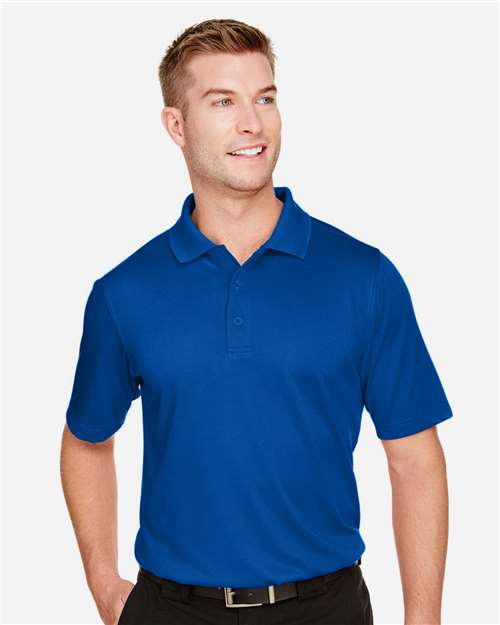 Harriton M348, Men's Advantage Snag Protection Plus Polo, True Royal