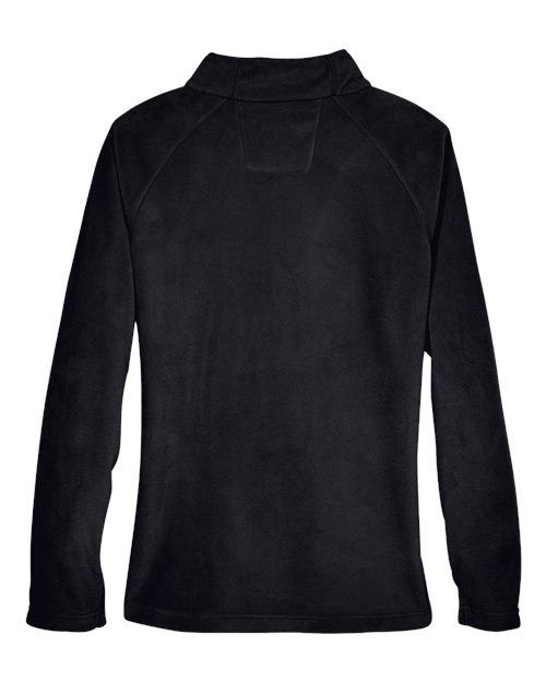 Team 365 TT90W, Women's Campus Microfleece Jacket, Black