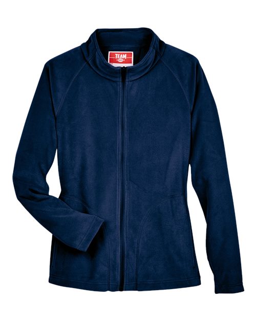 Team 365 TT90W, Women's Campus Microfleece Jacket, Sport Dark Navy