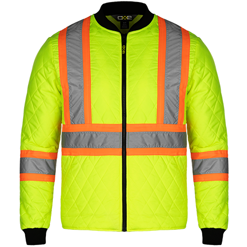 L01220 - Patch - Hi-Vis Quilted Jacket Hi-Vis Yellow 1220 adult CX2 Hi-Vis mens