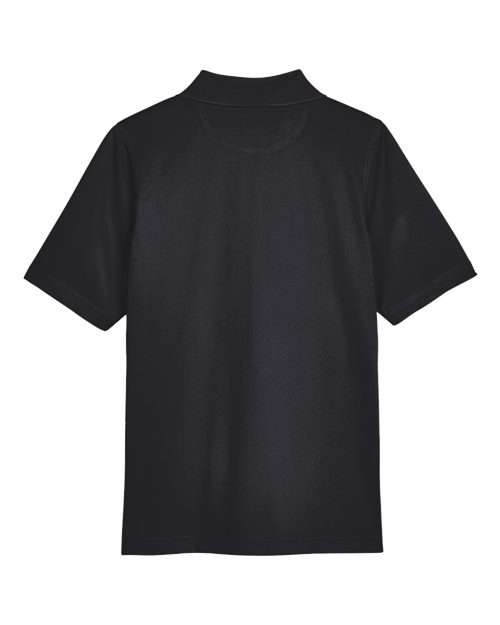 Harriton M348W, Women's Advantage Snag Protection Plus Polo, Black