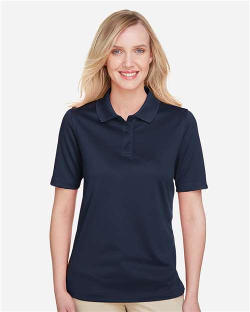 Harriton M348W, Women's Advantage Snag Protection Plus Polo, Dark Navy