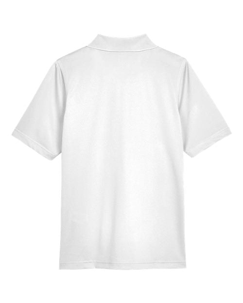 Harriton M348W, Women's Advantage Snag Protection Plus Polo, White