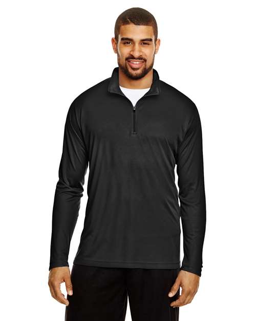 Men's Zone Performance Quarter-Zip Pullover -  - 13858 - Toronto Screen Printing- Color