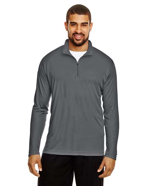Men's Zone Performance Quarter-Zip Pullover -  - 13858 - Toronto Screen Printing- Color