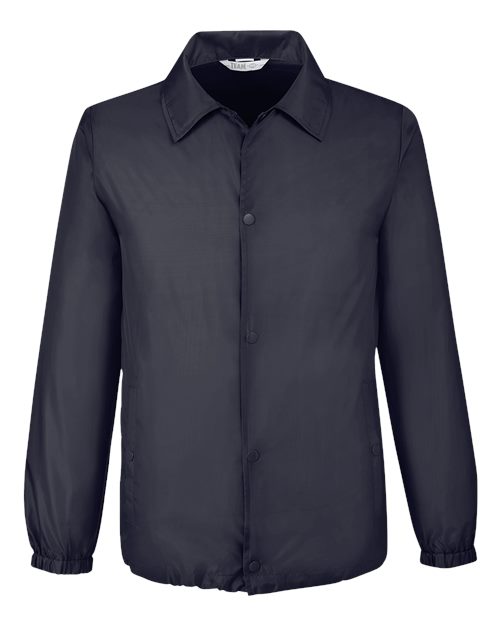 Team 365 TT75, Unisex Zone Protect Coaches Jacket, Black