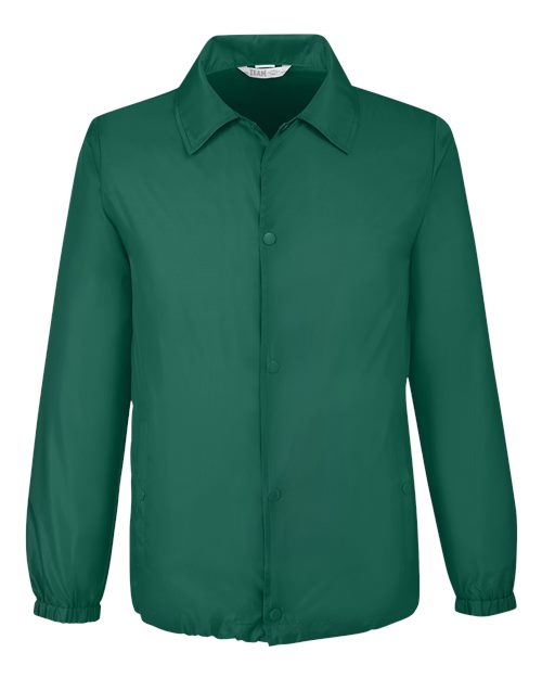 Team 365 TT75, Unisex Zone Protect Coaches Jacket, Sport Forest