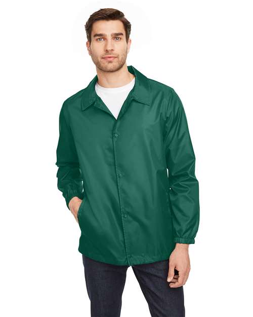 Unisex Zone Protect Coaches Jacket - - 13863 732D9 AB Exclusive Brands Activewear CA New ab Jackets Mens & Unisex New AB Outerwear Polyester - 100% S&S Exclusive Brands Safety Team 365 TT75 Water Resistant