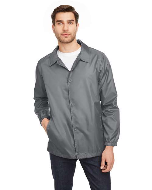 Unisex Zone Protect Coaches Jacket - - 13863 732D9 AB Exclusive Brands Activewear CA New ab Jackets Mens & Unisex New AB Outerwear Polyester - 100% S&S Exclusive Brands Safety Team 365 TT75 Water Resistant