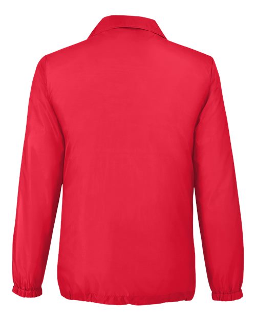 Team 365 TT75, Unisex Zone Protect Coaches Jacket, Sport Red