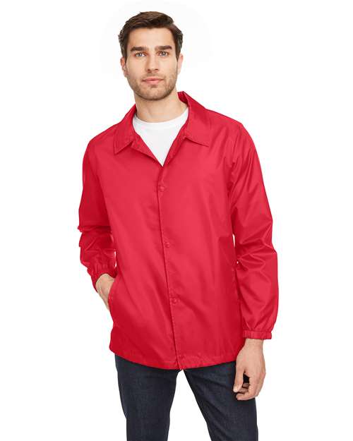 Unisex Zone Protect Coaches Jacket - - 13863 732D9 AB Exclusive Brands Activewear CA New ab Jackets Mens & Unisex New AB Outerwear Polyester - 100% S&S Exclusive Brands Safety Team 365 TT75 Water Resistant