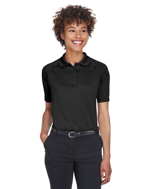 Women's Advantage Tactical Polo - - 13867 Black 202B9 6-6.9 oz AB Exclusive Brands Antimicrobial CA New ab Harriton M211W Moisture-Management New AB Performance Polos Polos & Knits Polyester - 100% S&S Exclusive Brands Safety Short Sleeves Snag Resistant Sport Shirts Tops Womens